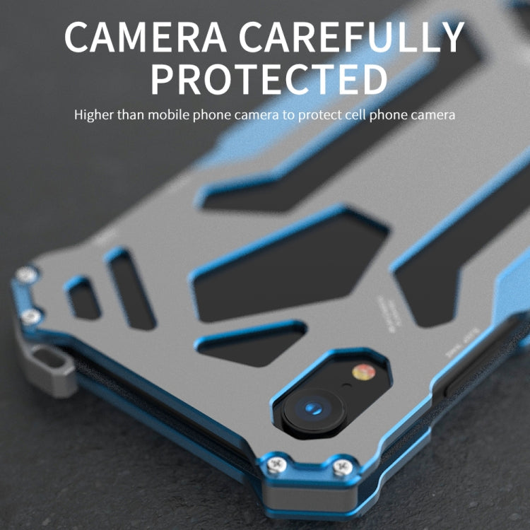 R-JUST Shockproof Dustproof Armor Metal Protective Case, For iPhone XS Max