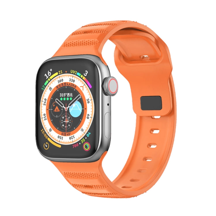 Dot Texture Fluororubber Watch Band, For Apple Watch 5 44mm, For Apple Watch 5 40mm, For Apple Watch 4 44mm, For Apple Watch 4 40mm