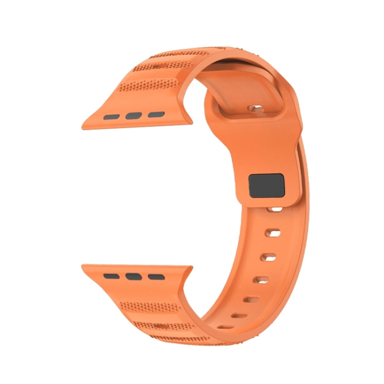 Dot Texture Fluororubber Watch Band, For Apple Watch SE 2022 44mm, For Apple Watch 9 41mm, For Apple Watch 7 41mm, For Apple Watch 7 45mm