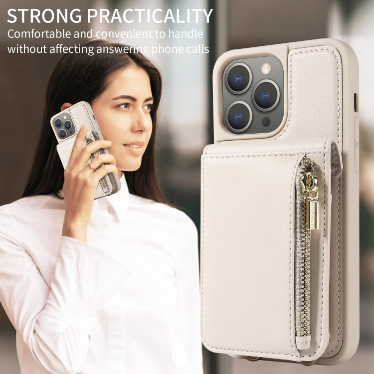Crossbody Lanyard Zipper Wallet Leather Phone Case, For iPhone 15 Pro Max, For iPhone 15 Pro, For iPhone 15 Plus, For iPhone 15