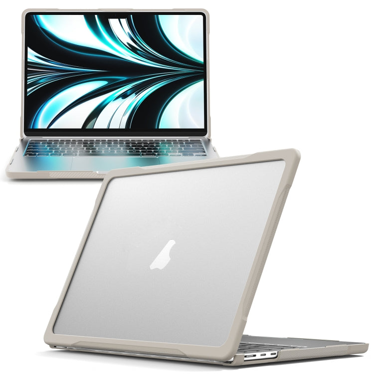 Durchsichtige Laptop-Schutzhülle, für MacBook Air 13,6 Zoll A2681 2022 / M3 2024 A3113 / M4 2025 A3240