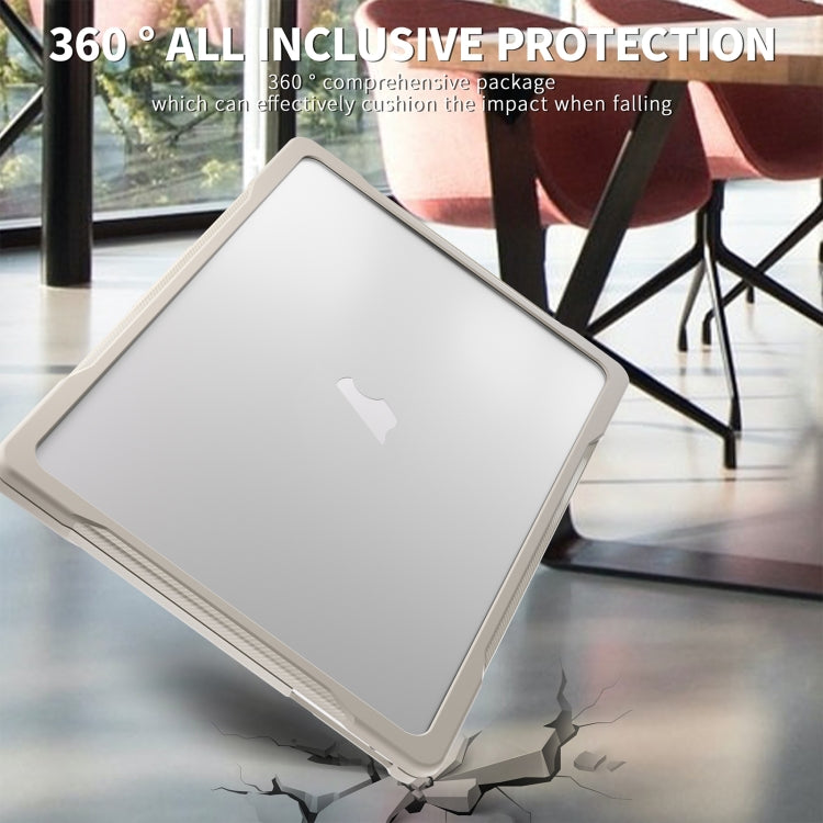 Durchsichtige Laptop-Schutzhülle, für MacBook Air 13,6 Zoll A2681 2022 / M3 2024 A3113 / M4 2025 A3240