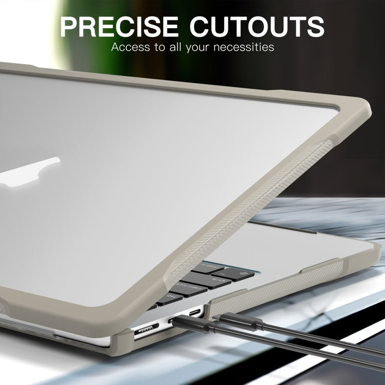 Durchsichtige Laptop-Schutzhülle, für MacBook Air 13,6 Zoll A2681 2022 / M3 2024 A3113 / M4 2025 A3240