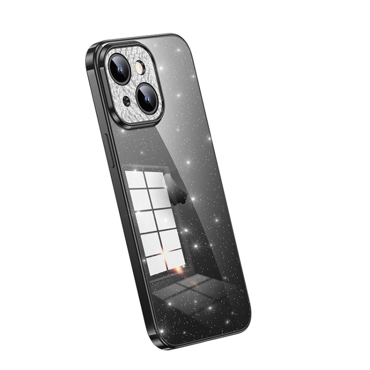 SULADA Electroplated Transparent Glittery TPU Phone Case, For iPhone 15 Pro Max, For iPhone 14 Plus, For iPhone 15 Pro, For iPhone 14, For iPhone 15 Plus, For iPhone 14 Pro