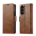 LC.IMEEKE RFID Anti-theft Leather Phone Case, For Galaxy Z Fold8 Ultra 5G, For Galaxy Z Flip8 5G, For Samsung Galaxy Z Flip6 / Flip7 FE, For Samsung Galaxy Z Fold7 5G, For Samsung Galaxy Z Flip7 5G, For Samsung Galaxy Z Fold6 5G