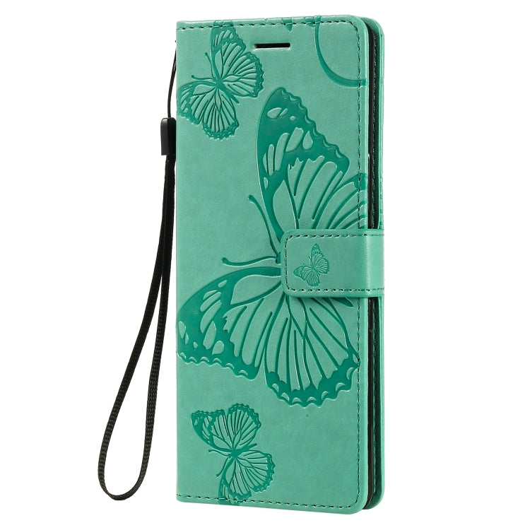 3D Butterflies Embossing Pattern Horizontal Flip Leather Case with Holder & Card Slot & Wallet, For Sony Xperia L4, For Sony Xperia 10 II, For Xiaomi Redmi K30 Pro