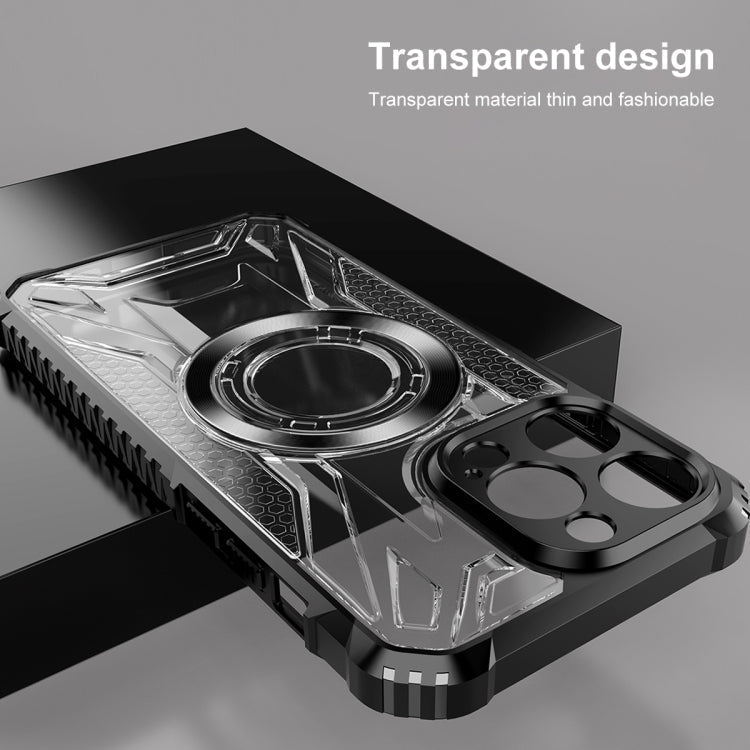 For iPhone 15 CD Texture Magsafe Phone Case(Sapphire)