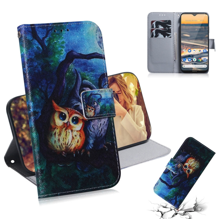 Colored Drawing Horizontal Flip Leather Case with Holder & Card Slot & Wallet, For Nokia 5.3, For Xiaomi Mi Note 10 Lite