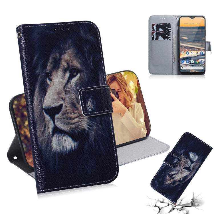 Colored Drawing Horizontal Flip Leather Case with Holder & Card Slot & Wallet, For Nokia 5.3, For Xiaomi Mi Note 10 Lite