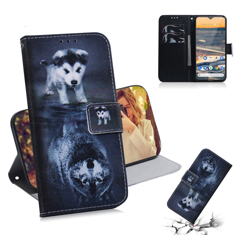 Colored Drawing Horizontal Flip Leather Case with Holder & Card Slot & Wallet, For Nokia 5.3, For Xiaomi Mi Note 10 Lite