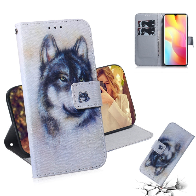 Colored Drawing Horizontal Flip Leather Case with Holder & Card Slot & Wallet, For Nokia 5.3, For Xiaomi Mi Note 10 Lite