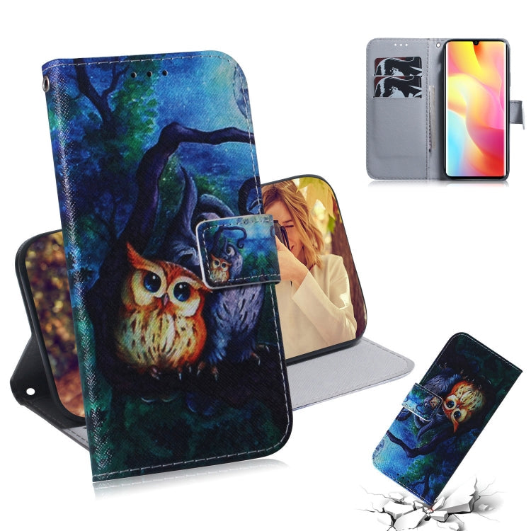 Colored Drawing Horizontal Flip Leather Case with Holder & Card Slot & Wallet, For Nokia 5.3, For Xiaomi Mi Note 10 Lite