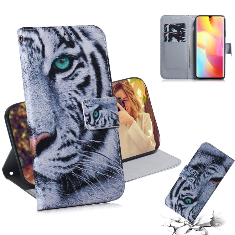 Colored Drawing Horizontal Flip Leather Case with Holder & Card Slot & Wallet, For Nokia 5.3, For Xiaomi Mi Note 10 Lite
