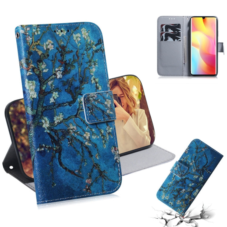 Colored Drawing Horizontal Flip Leather Case with Holder & Card Slot & Wallet, For Nokia 5.3, For Xiaomi Mi Note 10 Lite