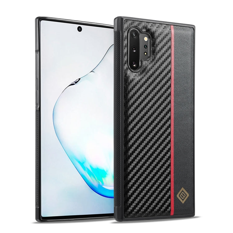 LC.IMEEKE 3 in 1 Carbon Fiber Texture Shockproof Phone Case, For Samsung Galaxy S22, For Samsung Galaxy A71 4G, For Samsung Galaxy Note20 Ultra, For Samsung Galaxy A70, For Samsung Galaxy A51 4G, For Samsung Galaxy A50, For Samsung Galaxy S21 FE       ...
