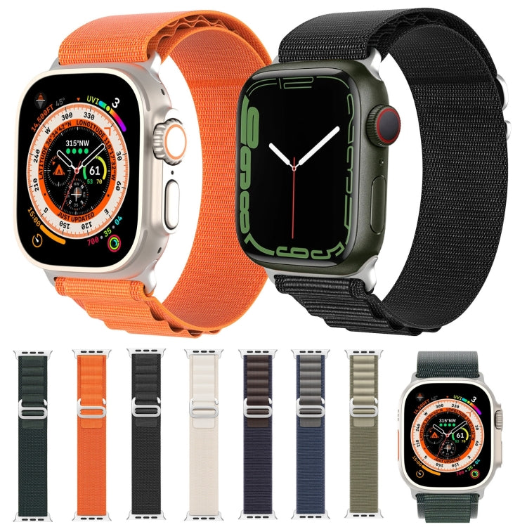 DUX DUCIS GS Series Nylon Loop Watch Band, For Apple Watch Series 7 41mm, For Apple Watch Series 7 45mm, For Apple Watch Series 6 40mm, For Apple Watch Series 6 44mm, For Apple Watch Series 5 44mm, For Apple Watch Series 5 40mm