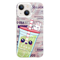 Electroplated Silver Series PC Protective Phone Case, For iPhone 14
