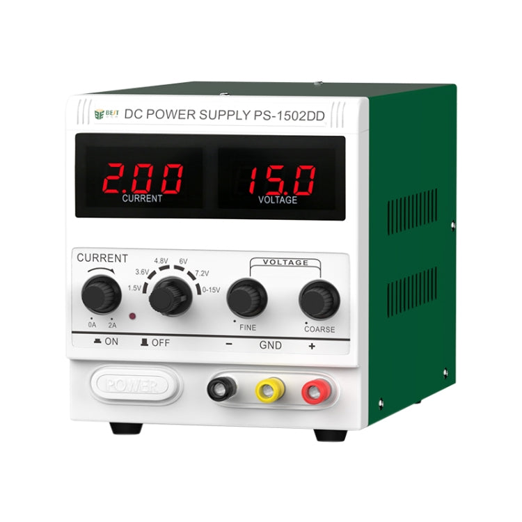 BEST 1502DD 15V / 2A Digital Display DC Regulated Power Supply, 110V US Plug, 220V EU Plug