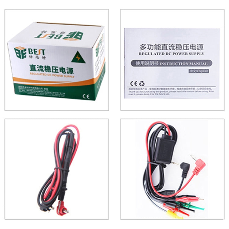 BEST 1502DD 15V / 2A Digital Display DC Regulated Power Supply, 110V US Plug, 220V EU Plug