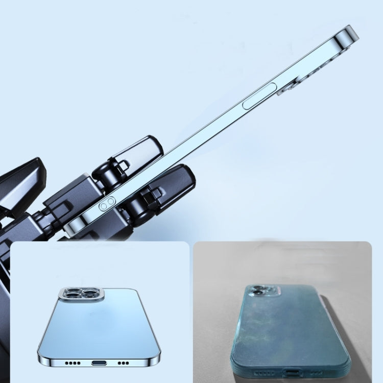 For iPhone 15 Electroplating TPU Phone Case(Blue)