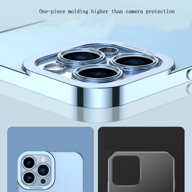 For iPhone 15 Pro Electroplating TPU Phone Case(Black)