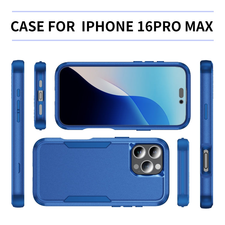 Commuter Shockproof TPU + PC Phone Case, For iPhone 16 Pro Max, For iPhone 16 Pro