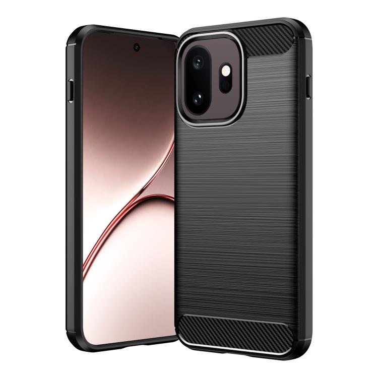 Carbon Fiber Brushed Texture TPU Phone Case, For OnePlus N6x 5G, For OnePlus Nord 6 5G, For OnePlus 15T, For OnePlus Turbo 6V, For OnePlus Turbo 6, For OnePlus Ace 6 5G, For OnePlus 15, For OnePlus Nord 5 5G