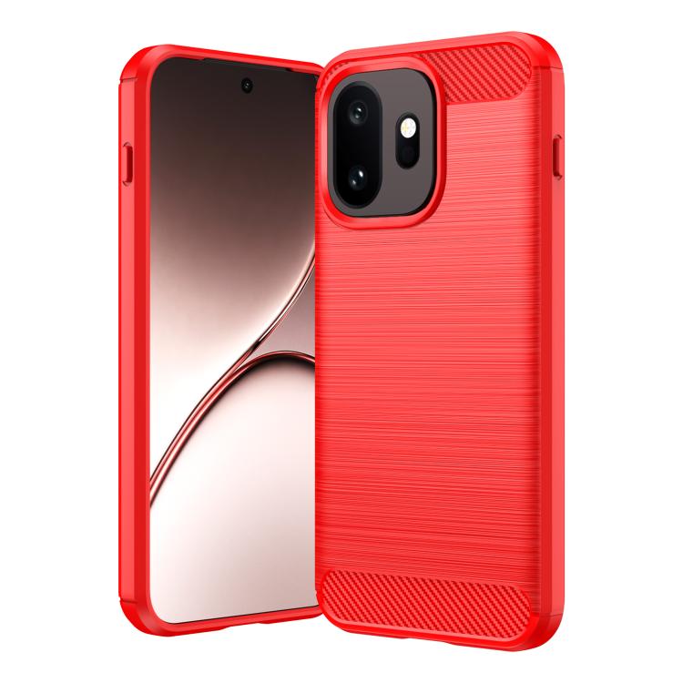 Carbon Fiber Brushed Texture TPU Phone Case, For OnePlus N6x 5G, For OnePlus Nord 6 5G, For OnePlus 15T, For OnePlus Turbo 6V, For OnePlus Turbo 6, For OnePlus Ace 6 5G, For OnePlus 15, For OnePlus Nord 5 5G