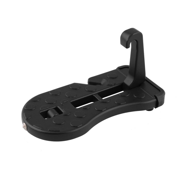 BF013-BK Automotive Door Step Hook Aluminum Foldable Ladder Mini Foot Pedal for Jeep SUV Truck WP, BF013-BK