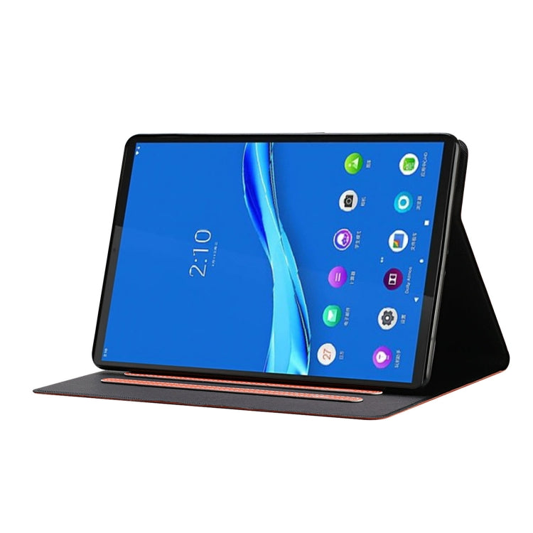 Einfarbige horizontale Flip-Lederhülle mit Kartenfächern & Halter & Sleep-/Wake-up-Funktion, für Lenovo Tab M10 Plus, für Samsung Galaxy Tab S6 Lite (P610/615), für Samsung Galaxy Tab A 8.0 (2019) T290/T295, für Samsung Galaxy Tab A 8.0 T350/T355C