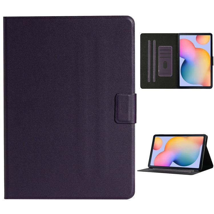Einfarbige horizontale Flip-Lederhülle mit Kartenfächern & Halter & Sleep-/Wake-up-Funktion, für Lenovo Tab M10 Plus, für Samsung Galaxy Tab S6 Lite (P610/615), für Samsung Galaxy Tab A 8.0 (2019) T290/T295, für Samsung Galaxy Tab A 8.0 T350/T355C