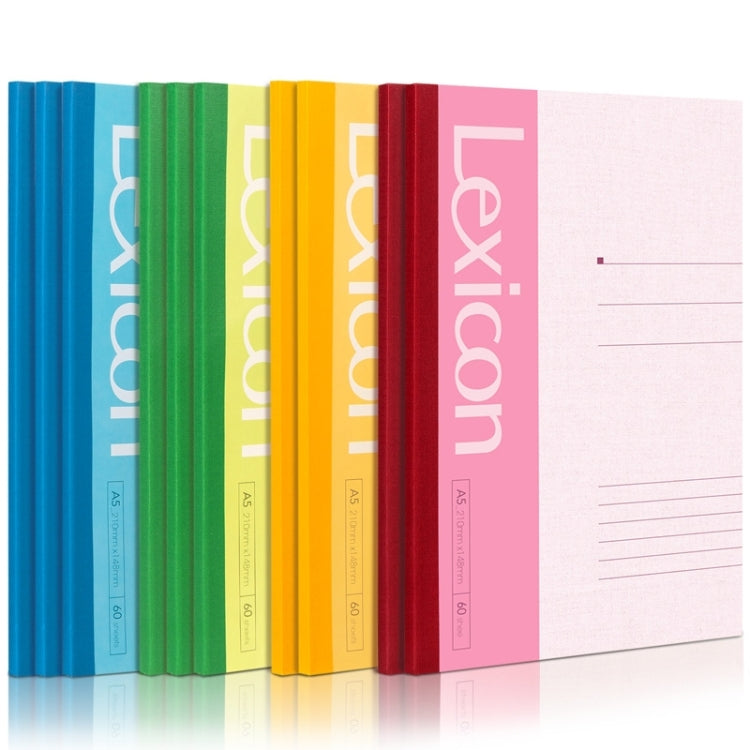 Deli 7653 Notebook A5 Wireless Binding Soft Surface Simple Notepad Student Notepad