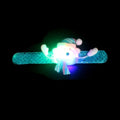 Weihnachtliche LED-Klatscharmband-Leuchte (Bär mit Pailletten)