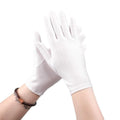 Thick Cotton Work Gloves Anti-Sweat Labor Protection Safety Gloves White