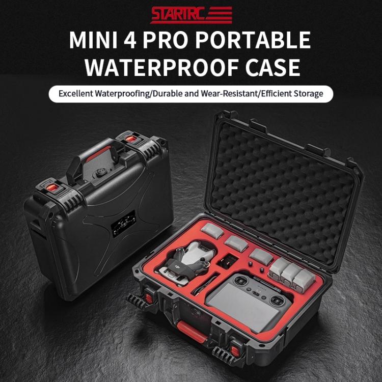 STARTRC Drohnen-Set Wasserdichter ABS-Koffer Aufbewahrungsbox, für DJI Mini 4 Pro