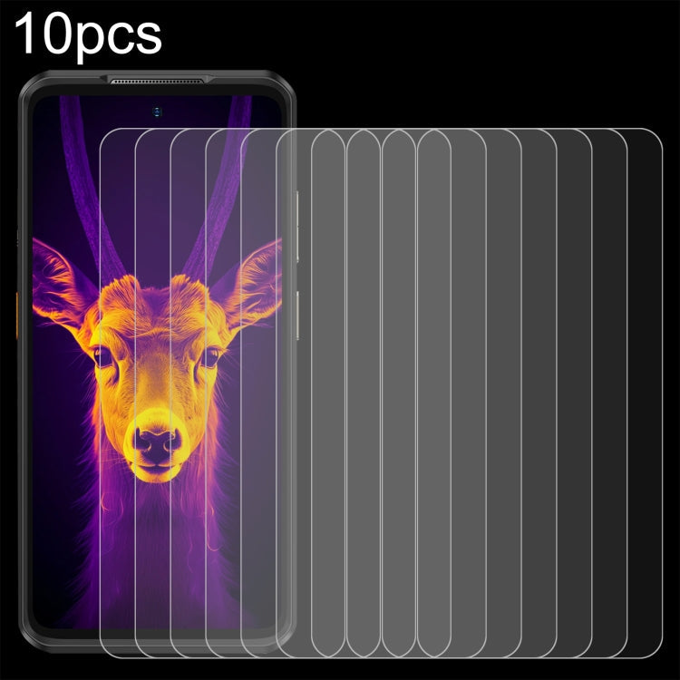 10pcs 0.26mm 9H 2.5D Tempered Glass Film, For Ulefone Rugking 5 Pro, For Ulefone Armor 27T+, For Ulefone RugKing 2 Pro, For Ulefone RugKing 3 Pro, For Ulefone Armor 33, For Ulefone Armor 33 Pro, For Ulefone Armor 30 Pro, For Ulefone Armor X31          ...