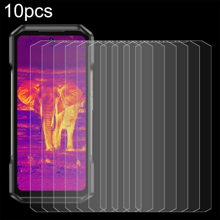 10pcs 0.26mm 9H 2.5D Tempered Glass Film, For Ulefone Rugking 5 Pro, For Ulefone Armor 27T+, For Ulefone RugKing 2 Pro, For Ulefone RugKing 3 Pro, For Ulefone Armor 33, For Ulefone Armor 33 Pro, For Ulefone Armor 30 Pro, For Ulefone Armor X31          ...