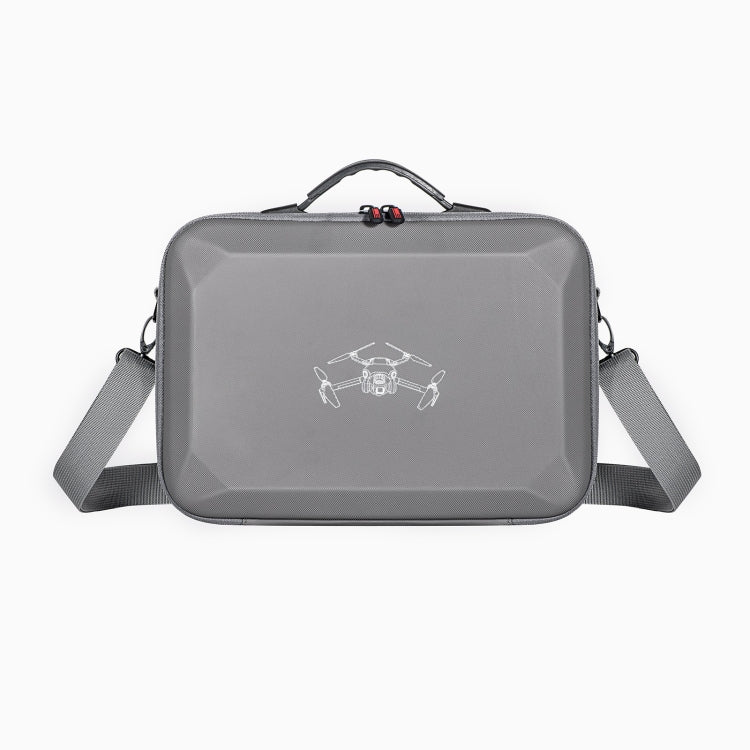 STARTRC Schultertasche aus PU-Leder (Grau) für DJI Mini 4 Pro / RC 2 mit Display