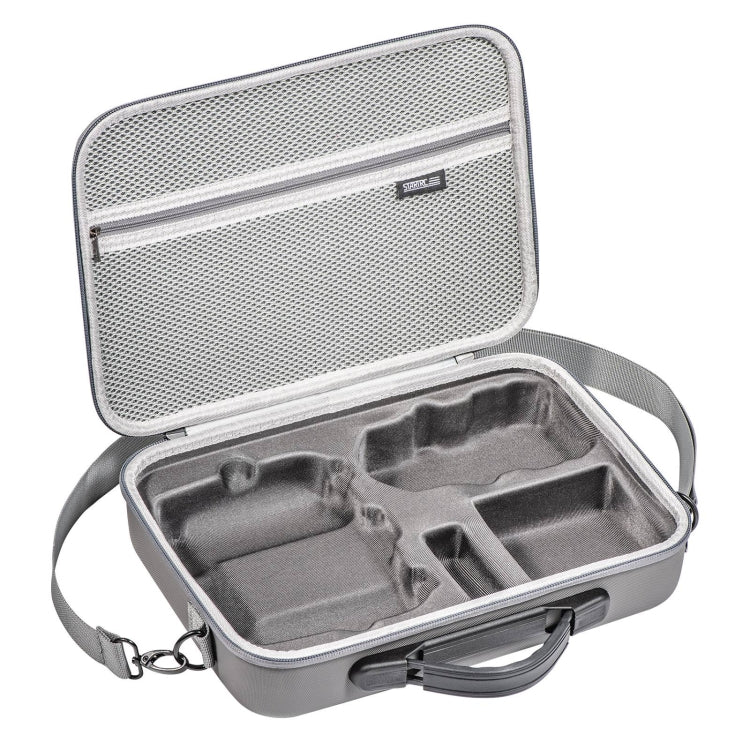 STARTRC Schultertasche aus PU-Leder (Grau) für DJI Mini 4 Pro / RC 2 mit Display