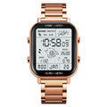 SKMEI 1888 Multifunctional Men 30M Waterproof Sports Stainless Steel Digital Wrist Watch