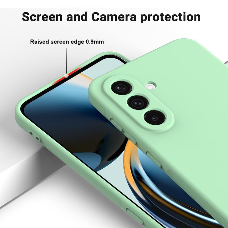 Solid Color Liquid Silicone Dropproof Full Coverage Phone Case, For Samsung Galaxy A17 / F17 / M17, For Samsung Galaxy A57 5G, For Samsung Galaxy A37 5G, For Galaxy A27 5G