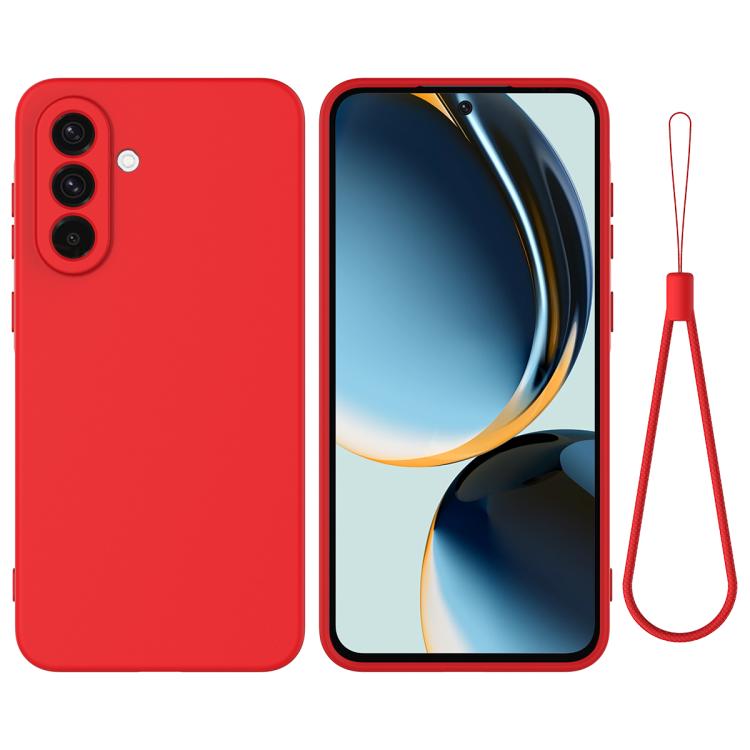 Solid Color Liquid Silicone Dropproof Full Coverage Phone Case, For Samsung Galaxy A17 / F17 / M17, For Samsung Galaxy A57 5G, For Samsung Galaxy A37 5G, For Galaxy A27 5G