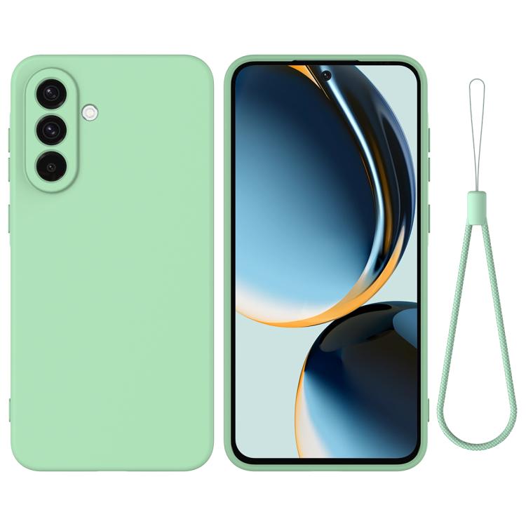 Solid Color Liquid Silicone Dropproof Full Coverage Phone Case, For Samsung Galaxy A17 / F17 / M17, For Samsung Galaxy A57 5G, For Samsung Galaxy A37 5G, For Galaxy A27 5G