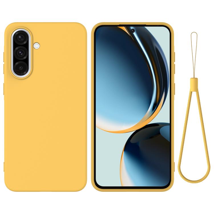 Solid Color Liquid Silicone Dropproof Full Coverage Phone Case, For Samsung Galaxy A17 / F17 / M17, For Samsung Galaxy A57 5G, For Samsung Galaxy A37 5G, For Galaxy A27 5G