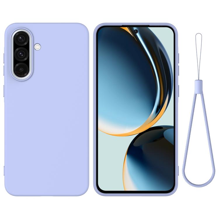 Solid Color Liquid Silicone Dropproof Full Coverage Phone Case, For Samsung Galaxy A17 / F17 / M17, For Samsung Galaxy A57 5G, For Samsung Galaxy A37 5G, For Galaxy A27 5G