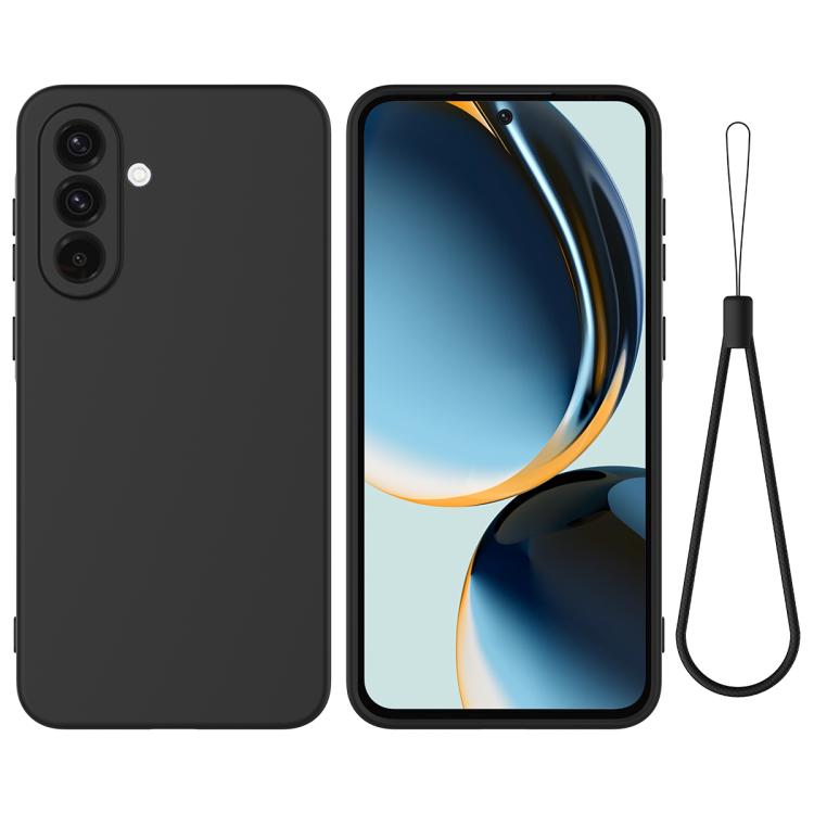 Solid Color Liquid Silicone Dropproof Full Coverage Phone Case, For Samsung Galaxy A17 / F17 / M17, For Samsung Galaxy A57 5G, For Samsung Galaxy A37 5G, For Galaxy A27 5G