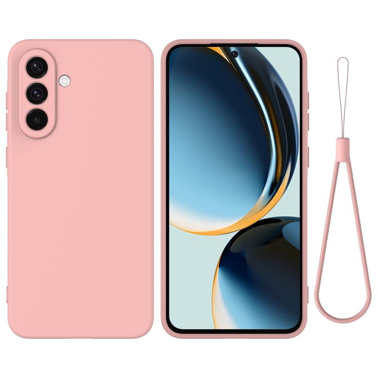 Solid Color Liquid Silicone Dropproof Full Coverage Phone Case, For Samsung Galaxy A17 / F17 / M17, For Samsung Galaxy A57 5G, For Samsung Galaxy A37 5G, For Galaxy A27 5G