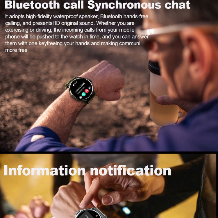 V69 IP68 1.85-inch Bluetooth Smart Watch with Voice Calling