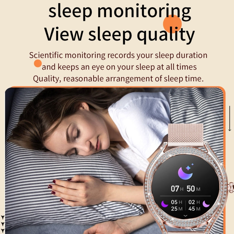 V66 1.28inch BT5.0 Smart Watch Support Heart Rate/ Sleep Detection, Silicone Strap
