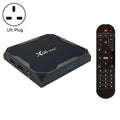 X96 Max+ 4K Smart TV Box: Android 9.0, Amlogic S905X3, Quad-Core, 2GB RAM, 16GB Speicher, LAN, AV, 2,4G/5G WiFi, 2x USB, TF-Karte, UK-Stecker